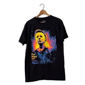 Michael Myers Halloween T-Shirt – Men’s Medium – Neon Horror Graphic Tee